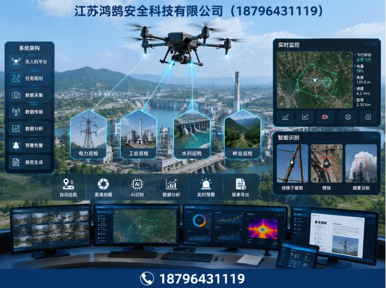 遂宁无人机巡检系统展示图